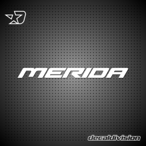 Merida Bikes Logo Lettering Sticker